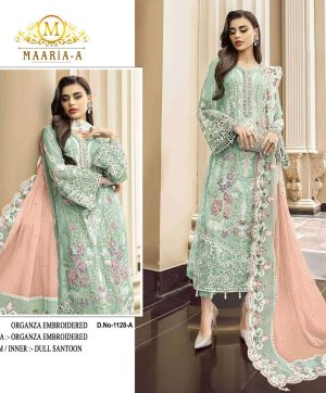 MAARIA A 1128 A PAKISTANI SALWAR SUITS