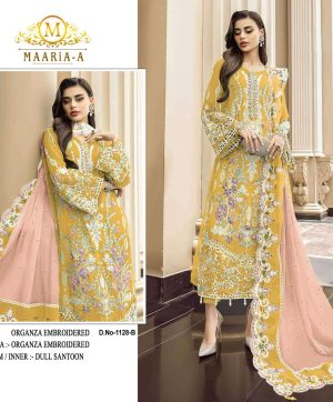 MAARIA A 1128 B PAKISTANI SALWAR SUITS