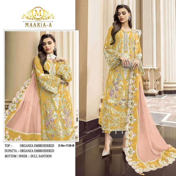 MAARIA A 1128 B PAKISTANI SALWAR SUITS