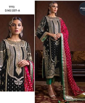 MEHBOOB TEX 1207 A VELVET PAKISTANI SUITS