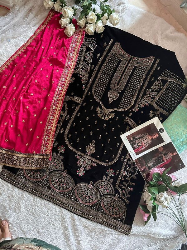 MEHBOOB TEX 1207 A VELVET PAKISTANI SUITS