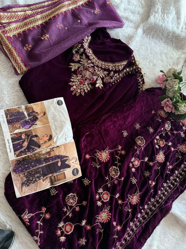 MEHBOOB TEX 1209 E VELVET PAKISTANI SUITS