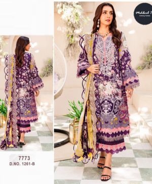 MEHBOOB TEX 1261 B PAKISTANI COTTON SUITS