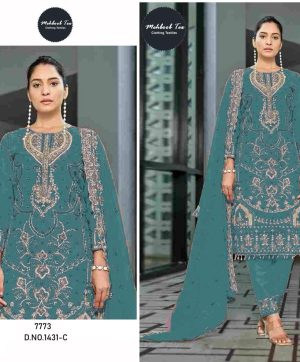 MEHBOOB TEX 1431 C PAKISTANI SALWAR SUITS