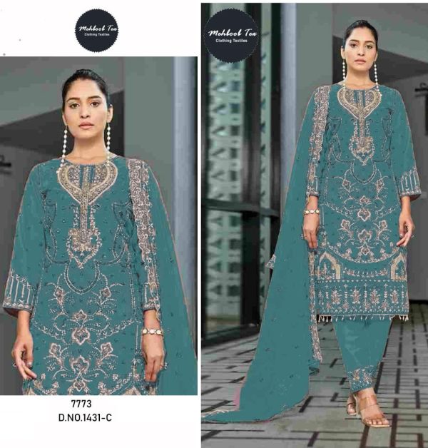 MEHBOOB TEX 1431 C PAKISTANI SALWAR SUITS