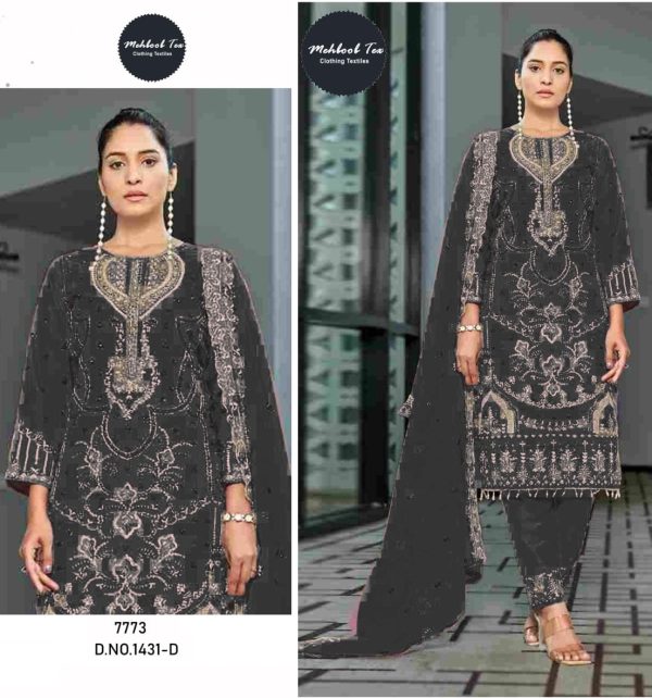 MEHBOOB TEX 1431 D PAKISTANI SALWAR SUITS