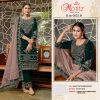 MOTIFZ 2032 B VELVET PAKISTANI SUITS IN INDIA