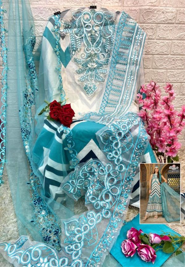 RAMSHA FASHION R 7002 PAKISTANI SUITS