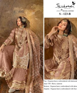 SERINE S 123 B PAKISTANI SUITS IN INDIA