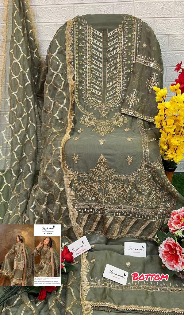 SERINE S 123 D PAKISTANI SUITS IN INDIA