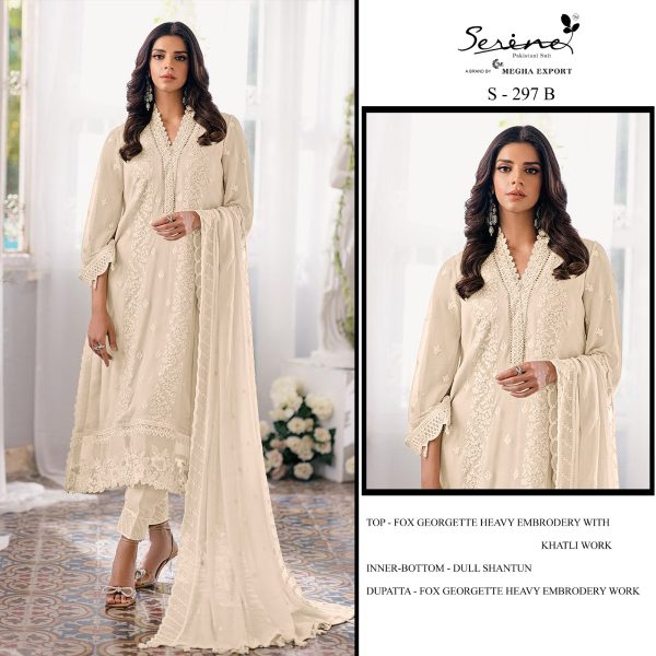 SERINE S 297 B PAKISTANI SUITS WHOLESALE