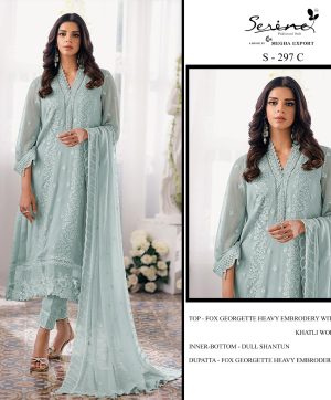 SERINE S 297 C PAKISTANI SUITS WHOLESALE