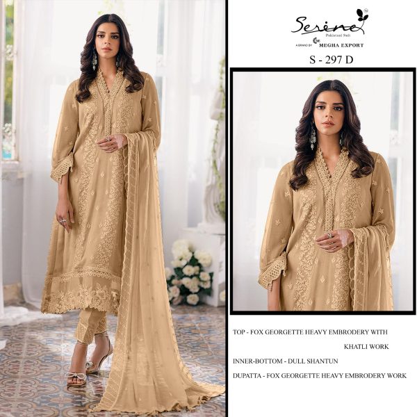 SERINE S 297 D PAKISTANI SUITS WHOLESALE