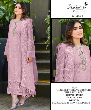 SERINE S 298 E PAKISTANI SUITS WHOLESALE