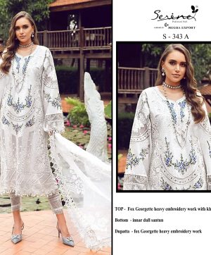 SERINE S 343 A PAKISTANI SUITS WHOLESALE