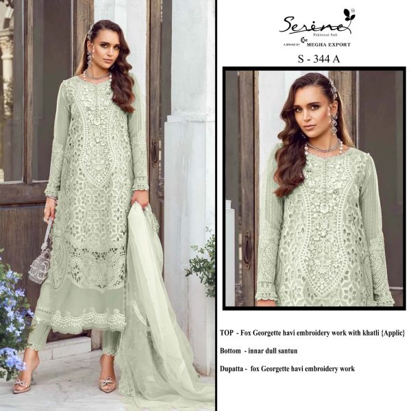 SERINE S 344 A PAKISTANI SUITS IN INDIA