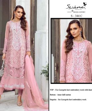 SERINE S 344 C PAKISTANI SUITS IN INDIA