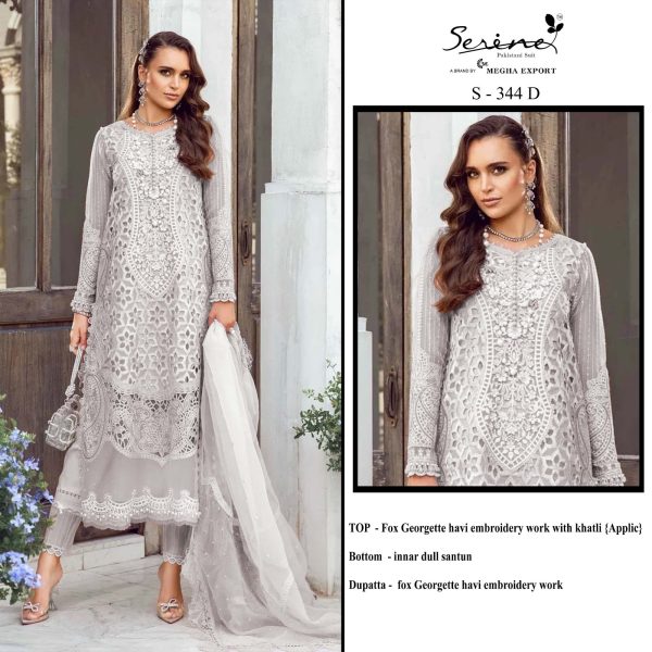 SERINE S 344 D PAKISTANI SUITS IN INDIA