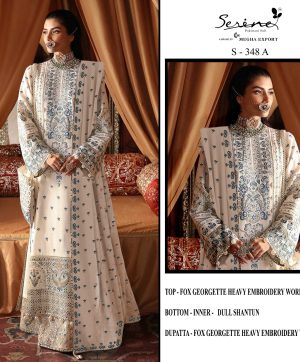 SERINE S 348 PAKISTANI SALWAR SUITS