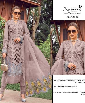 SERINE S 350 B PAKISTANI SUITS IN INDIA