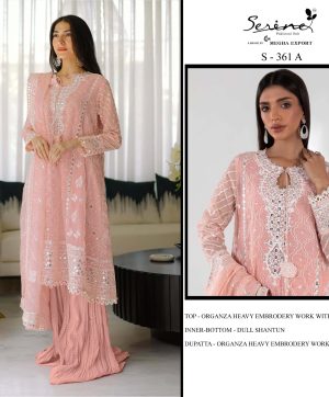 SERINE S 361 A PAKISTANI SALWAR SUITS