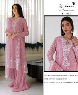 SERINE S 361 C PAKISTANI SALWAR SUITS