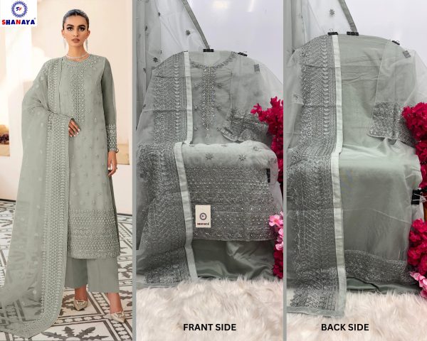 SHANAYA FASHION S 178 B ROSE PAKISTANI SUITS