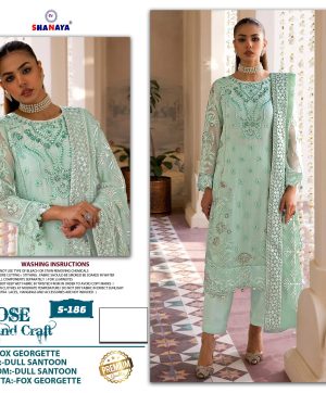 SHANAYA FASHION S 186 ROSE SALWAR SUITS