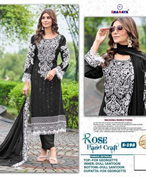 SHANAYA FASHION S 198 ROSE SALWAR SUITS