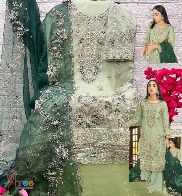 SHREE FABS K 1980 B SALWAR SUITS WHOLESALE