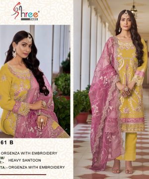 SHREE FABS K 5061 B PAKISTANI SALWAR SUITS