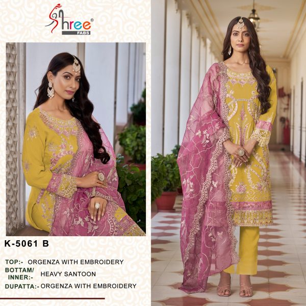 SHREE FABS K 5061 B PAKISTANI SALWAR SUITS