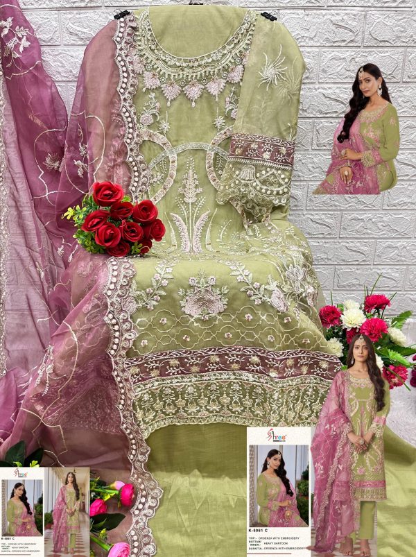 SHREE FABS K 5061 C PAKISTANI SALWAR SUITS