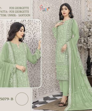 SHREE FABS K 5079 B PAKISTANI SUITS IN INDIA