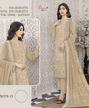 SHREE FABS K 5079 D PAKISTANI SUITS IN INDIA