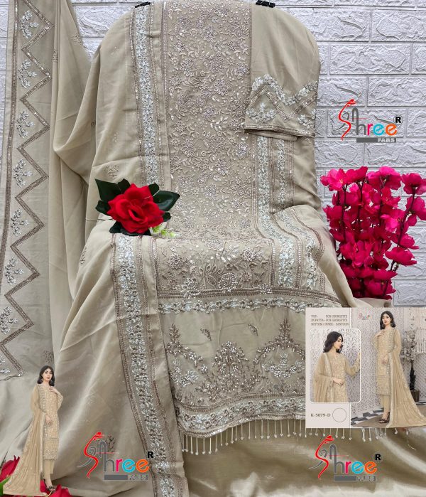 SHREE FABS K 5079 D PAKISTANI SUITS IN INDIA