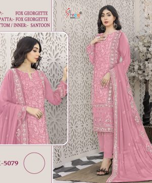 SHREE FABS K 5079 D PAKISTANI SUITS IN INDIA