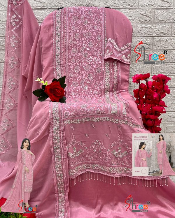 SHREE FABS K 5079 PAKISTANI SUITS IN INDIA