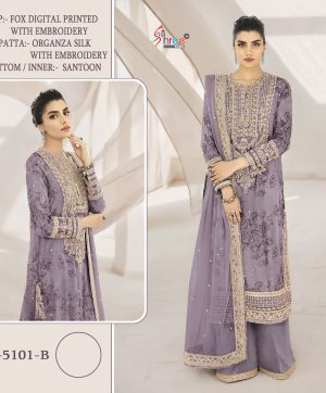 SHREE FABS K 5101 B PAKISTANI SUITS WHOLESALE