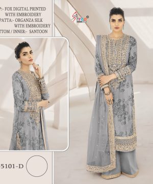 SHREE FABS K 5101 D PAKISTANI SUITS WHOLESALE