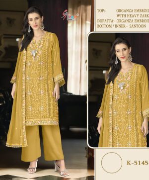 SHREE FABS K 5145 K SALWAR SUITS WHOLESALE