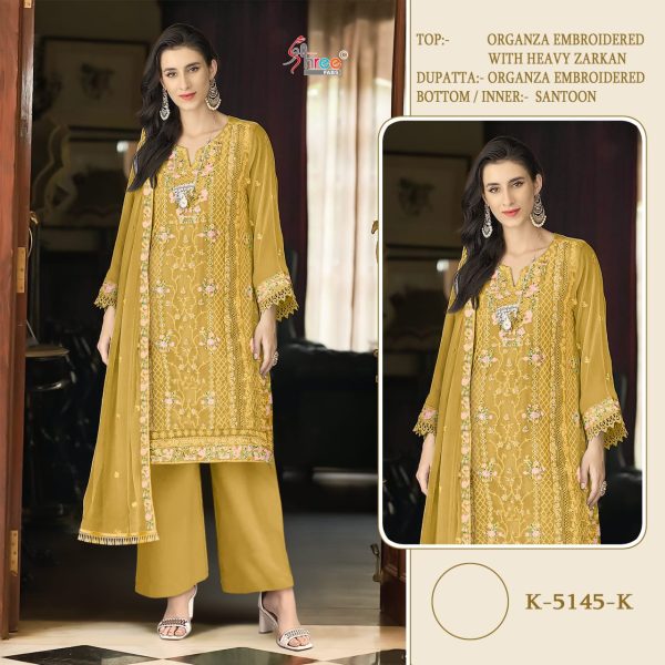 SHREE FABS K 5145 K SALWAR SUITS WHOLESALE