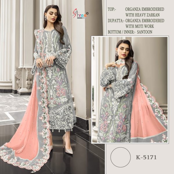 SHREE FABS K 5171 PAKISTANI SUITS IN INDIA