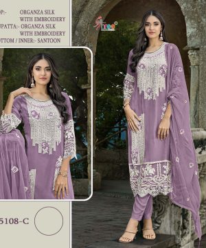 SHREE FABS S 5108 C PAKISTANI SUITS WHOLESALE