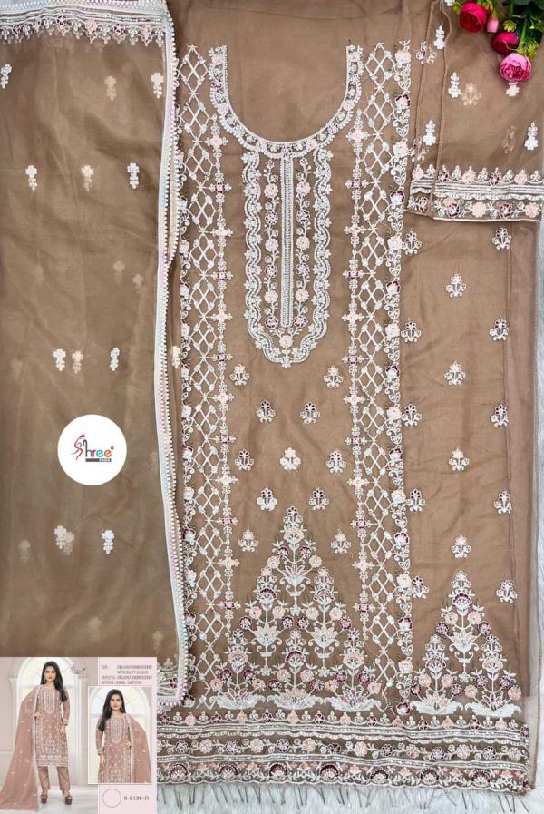 SHREE FABS S 5138 D PAKISTANI SUITS IN INDIA