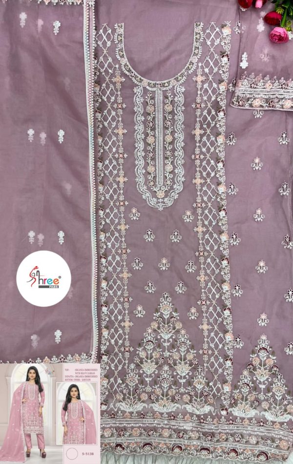 SHREE FABS S 5138 PAKISTANI SUITS IN INDIA