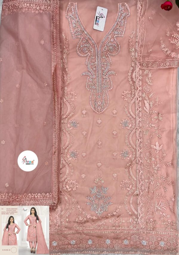 SHREE FABS S 5155 D PAKISTANI SUITS WHOLESALE