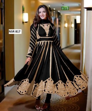 SHREE HARI NSR 817 G DESIGNER GOWN WHOLESALE