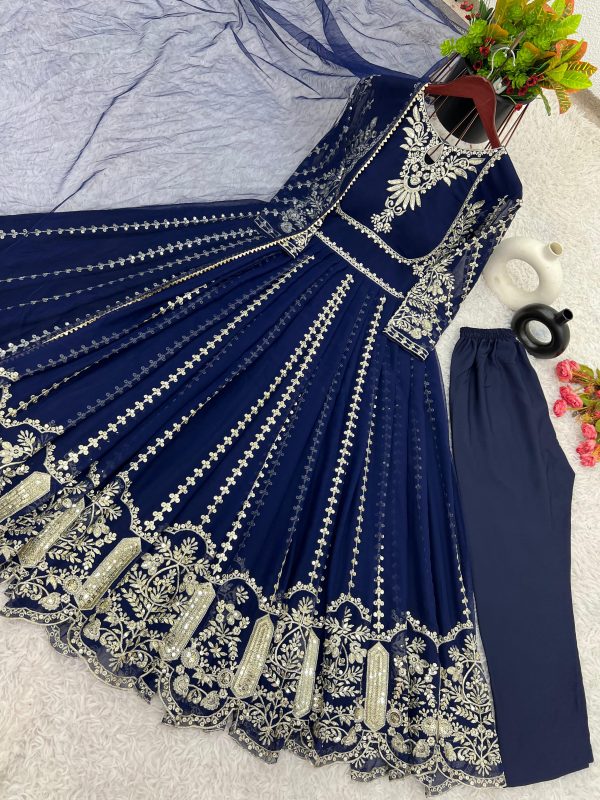 SHREE HARI NSR 817 K DESIGNER GOWN WHOLESALE