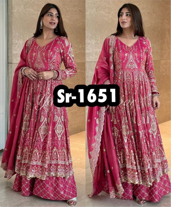 SHREE HARI SR 1651 DESIGNER TOP SHARARA